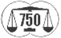 Značka ryzosti 750